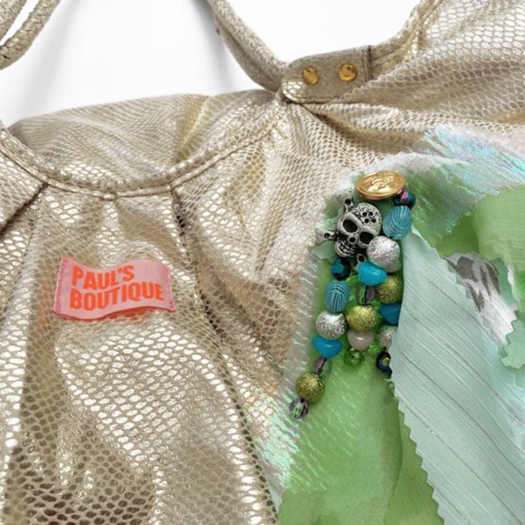 LF Gold Foil Foldable Carry-All Tote - Picture 3 of 13